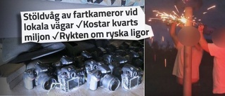 Avgörande beviset under sängen: Mängder av stulna fartkameror