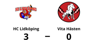 Vita Hästen föll mot HC Lidköping med 0-3