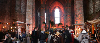 Ruin och museum bjöd på julmarknader