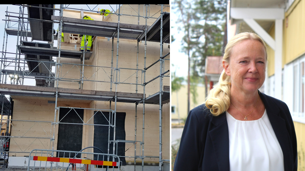 Antalet bygglov för bostäder i Västerviks kommun har minskat drastiskt de senaste åren. Enligt kommunens bygglovschef Maria Ström kan en anledning vara det ekonomiska läget.