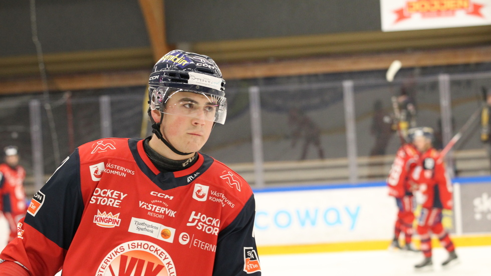Oskar Ståhl lämnar VIK för Hockeyallsvenskan.