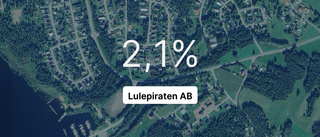 Lulepiraten AB visar fortsatt tillväxt