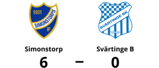 Simonstorp vann – och toppar tabellen