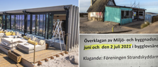 Strandskyddarna överklagar: "Restaurangen på Tofta strand är ett svartbygge som ska bort"