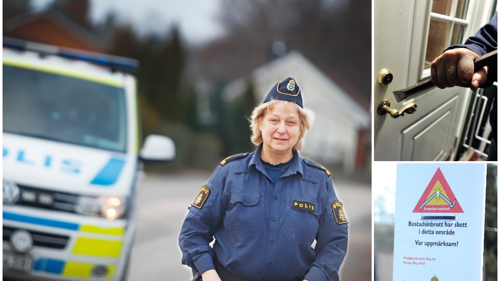 "Det är ett litet fåtal som drabbas av inbrott, men när det väl sker så blir man väldigt drabbad", säger områdespolis Sanna Granbeck som rekommenderar grannsamverkan som brottsförebyggande metod.