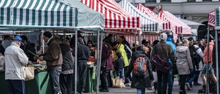 Kunde inte arbeta – sålde ändå varor på torget