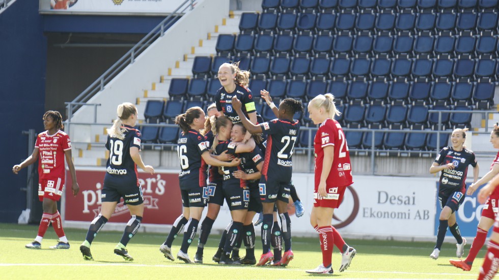 Måljubel för LFC mot Piteå.