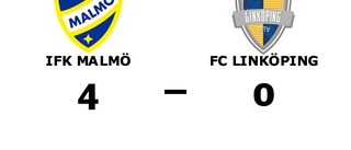 FC Linköping förlorade borta mot IFK Malmö