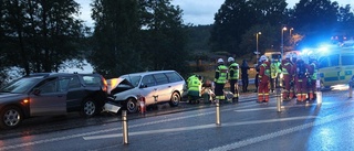 Förare försvann från trafikolycka