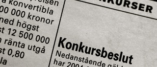 Lokalt byggföretag har gått i konkurs