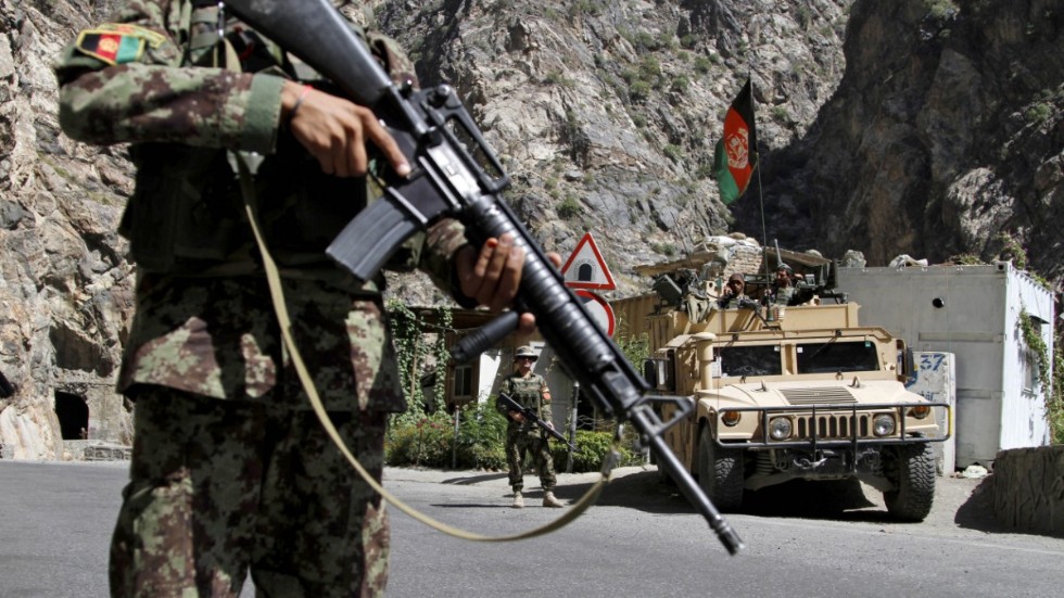 En talibanattack i provinsen Wardak dödade åtta afghanska soldater. Arkivbild.