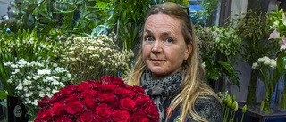 Högt tryck på floristerna inför kärlekens dag