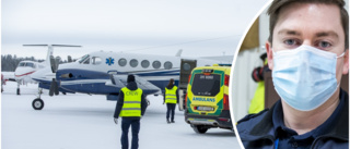 Oviss framtid för personalen på ambulansflyget