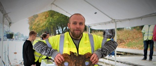 Pistoler och granater när magnetfiskarna ställde ut