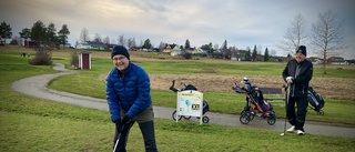 Snöovädret hotar – då fick golfen ett uppsving