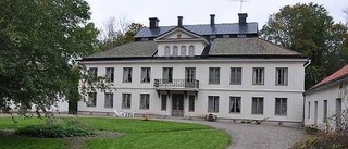 Herrgård blir privatbostad