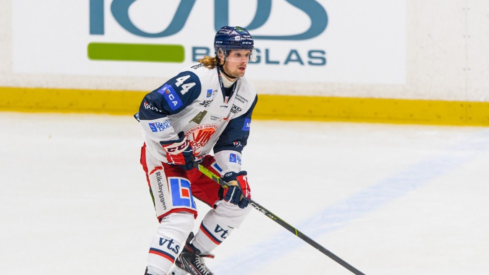 Axel Jonsson Fjällby spelade med Västerviks IK säsongen 2020/2021.
