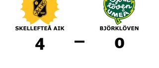 Skellefteå AIK avgjorde matchserien mot Björklöven