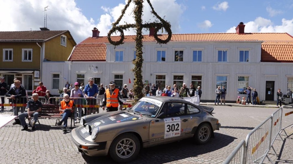 Populärt. Det klassiska rallyt lockar många besökare.