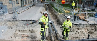 Därför är Sandviksgatan uppgrävd