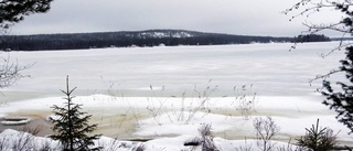 Skoterförare varnar för svaga isar