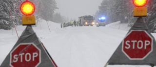 Singelolycka utanför Arjeplog