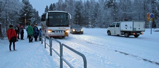 Trafikkaoset vid skolorna i Älvsbyn