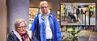 MS-sjuka Anneli kan inte själv åka in i gallerian – det tar stopp direkt innan för dörren: "Jag känner mig portad"