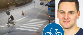 Det gäller när cyklister ska korsa vägen – Transportstyrelsens utredare förklarar: "Inte svart eller vitt" 