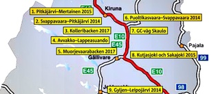 Så här ska E 10 förbättras – hela listan