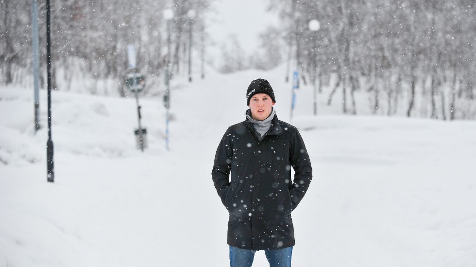Parker Moskal har precis lämnat Kiruna. Innan han gjorde det berättade han sin historia för Sporten.