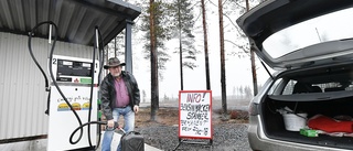 Fällforsborna förlorar sin tankstationen