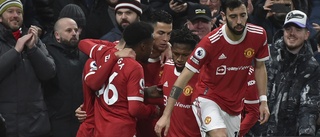 United vann efter dubbla Brighton-misstag