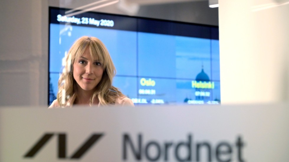 Frida Bratt, sparekonom Nordnet, om varför världens börser pekar nedåt. Arkivbild.