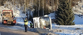 Bussolycka i Värmland – en allvarligt skadad