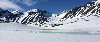 Vårvinter ännu i Tarfala