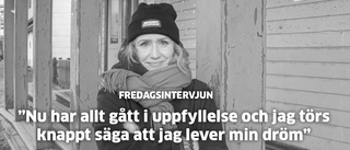 Tina Harnesk sa upp sig från jobbet på bibblan för att leva sin dröm • "Tror knappt det är sant"