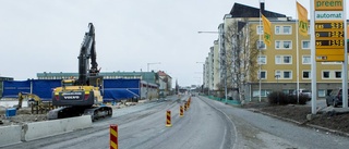 Begränsad framkomlighet på Sandviksgatan