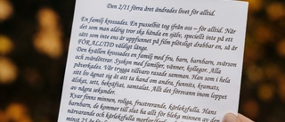 Familjens brev: "Vi firade hans 60-årsdag på en kyrkogård" • Läs brevet här