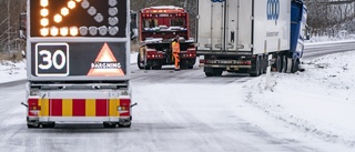 Julveckan startar med en vädervarning • "Kommer bildas en hel del ishalka"