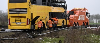 Bussolycka utreds som vårdslöshet