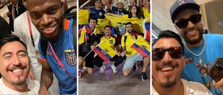 Erik, 30, från Eskilstuna är på VM i Qatar – träffade Neymar och nationalhjälten: "Sjukaste jag varit med om i mitt liv"