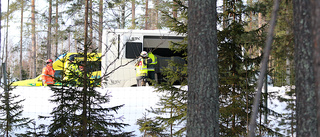 Fyra personer och en häst skadade i olycka på E4