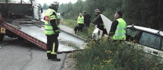 Smet från olycksplats