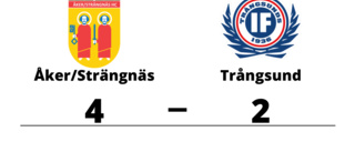 Åker/Strängnäs säkrade segern mot Trångsund