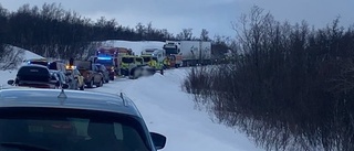 Man omkom i trafikolycka på E10 öster om Abisko