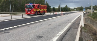 Trafikolycka på E22