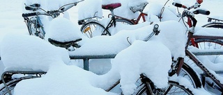 Snöig inledning på veckan