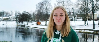 Johanna är ett hockeyfan av rang