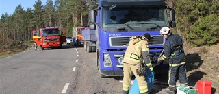 Larm om miljöfarligt utsläpp